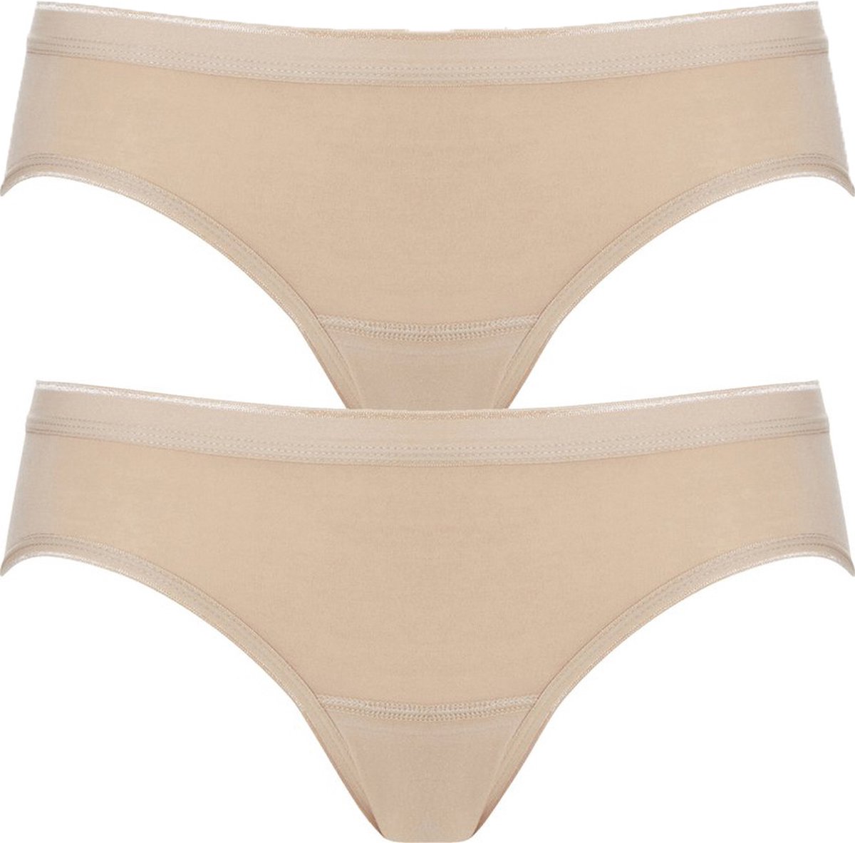 Ten Cate Slip Bikini Dames 2 Stuks Beige XL