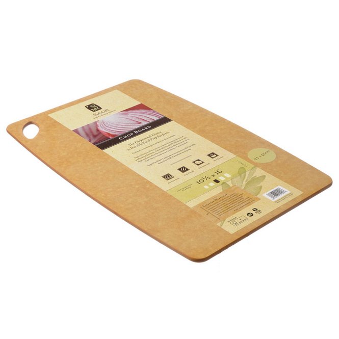 Sage Snijplank 23x30 cm Naturel - Vaatwasbestendig - Houtcomposiet