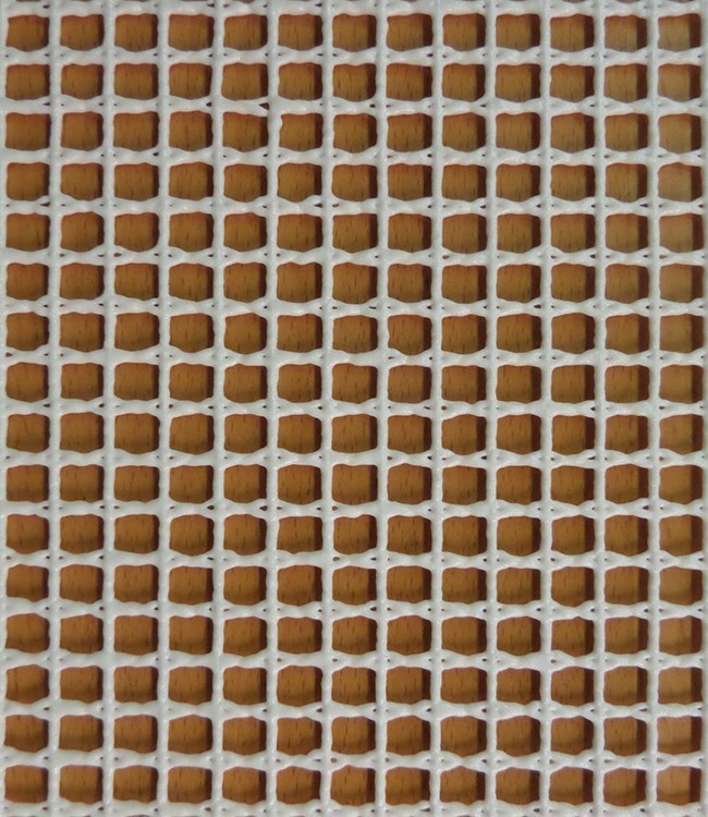 Finesse Anti-Slip Tapijt Wit Breedte 60 cm - Prijs per Meter