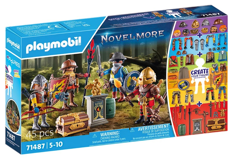 Playmobil Novelmore 71487 My Figures Ridders van Novelmore