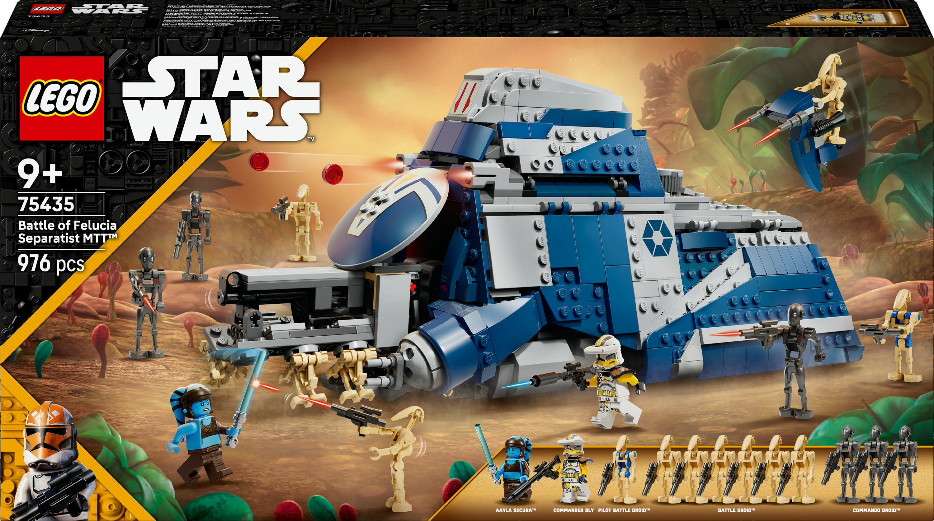 Lego Star Wars 75435 Slag Om Felucia Serparist MTT