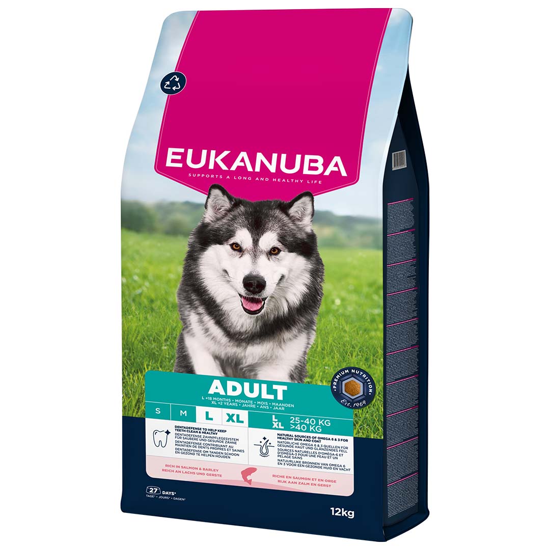 Eukanuba Hondenvoer Adult Large Zalm 12 kg