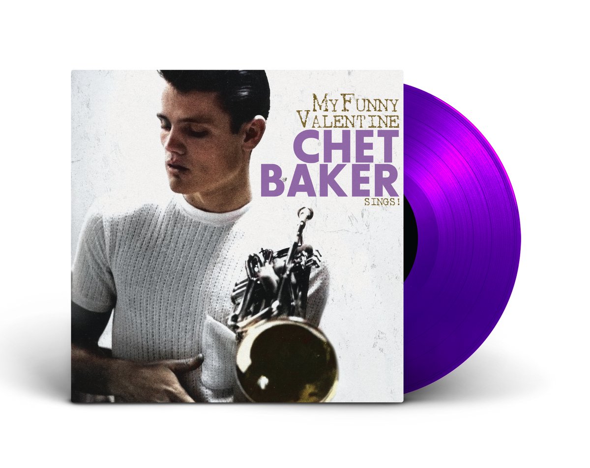 Chet Baker - My Funny Valentine LP Purple Vinyl Edition