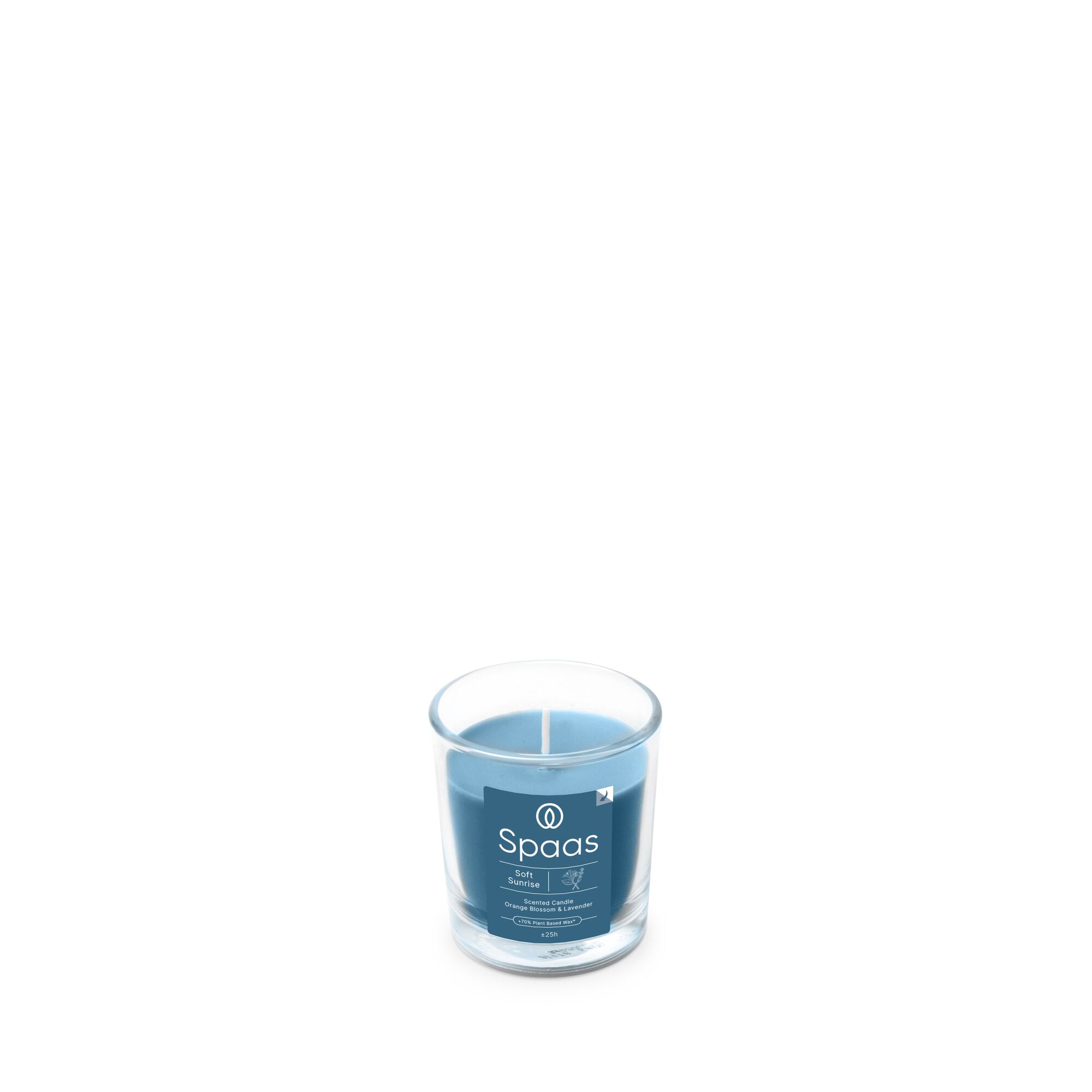 Spaas Geurkaars Soft Sunrise - Lavender and Orange Blossom - 25 Branduren