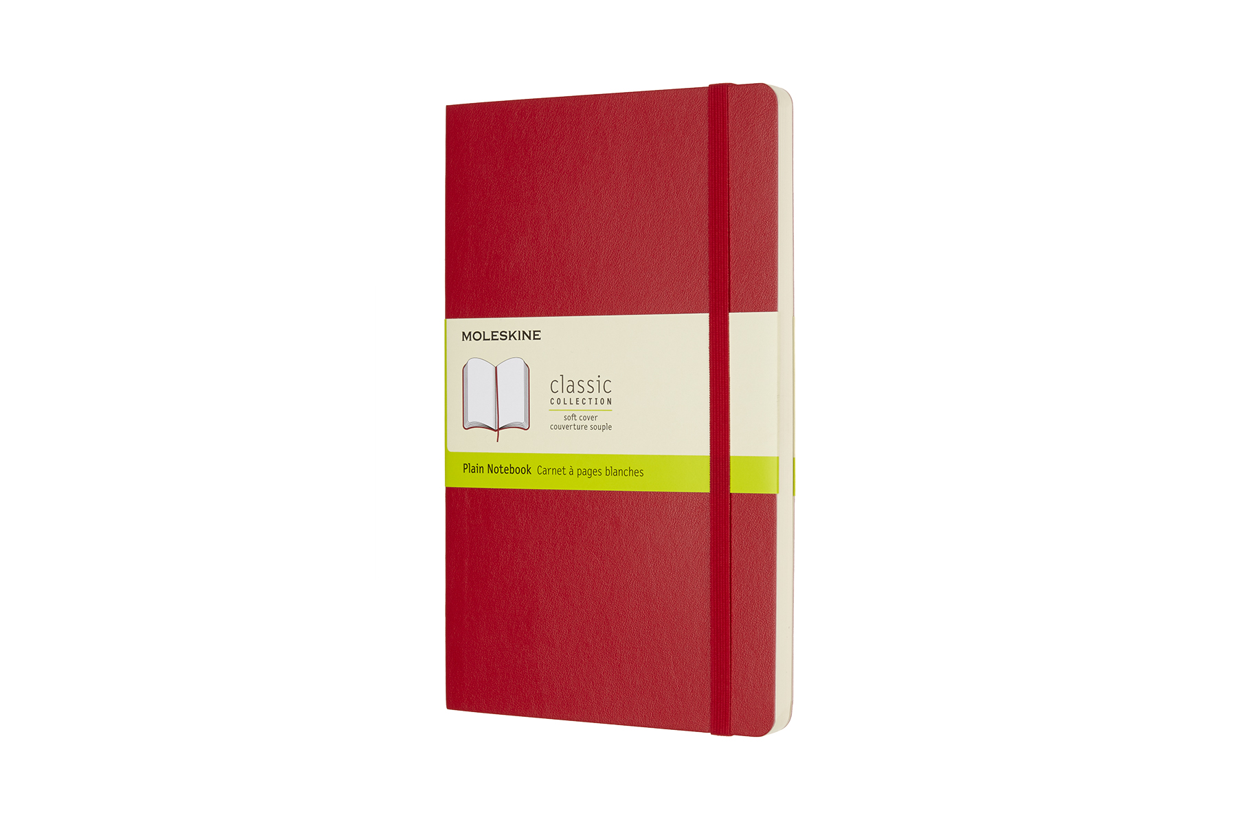 Moleskine Notebook Large Notes Blanco Soft Cover - Rood