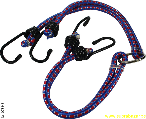 Snelbinder 4 Linten 4 Haken Kleurenmix Breedte 8 mm