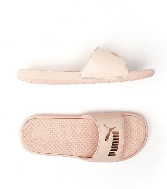 Puma Badslipper Dames Cool Cat Cloud Pink Rose Gold - Maat 7 - Maat 40/