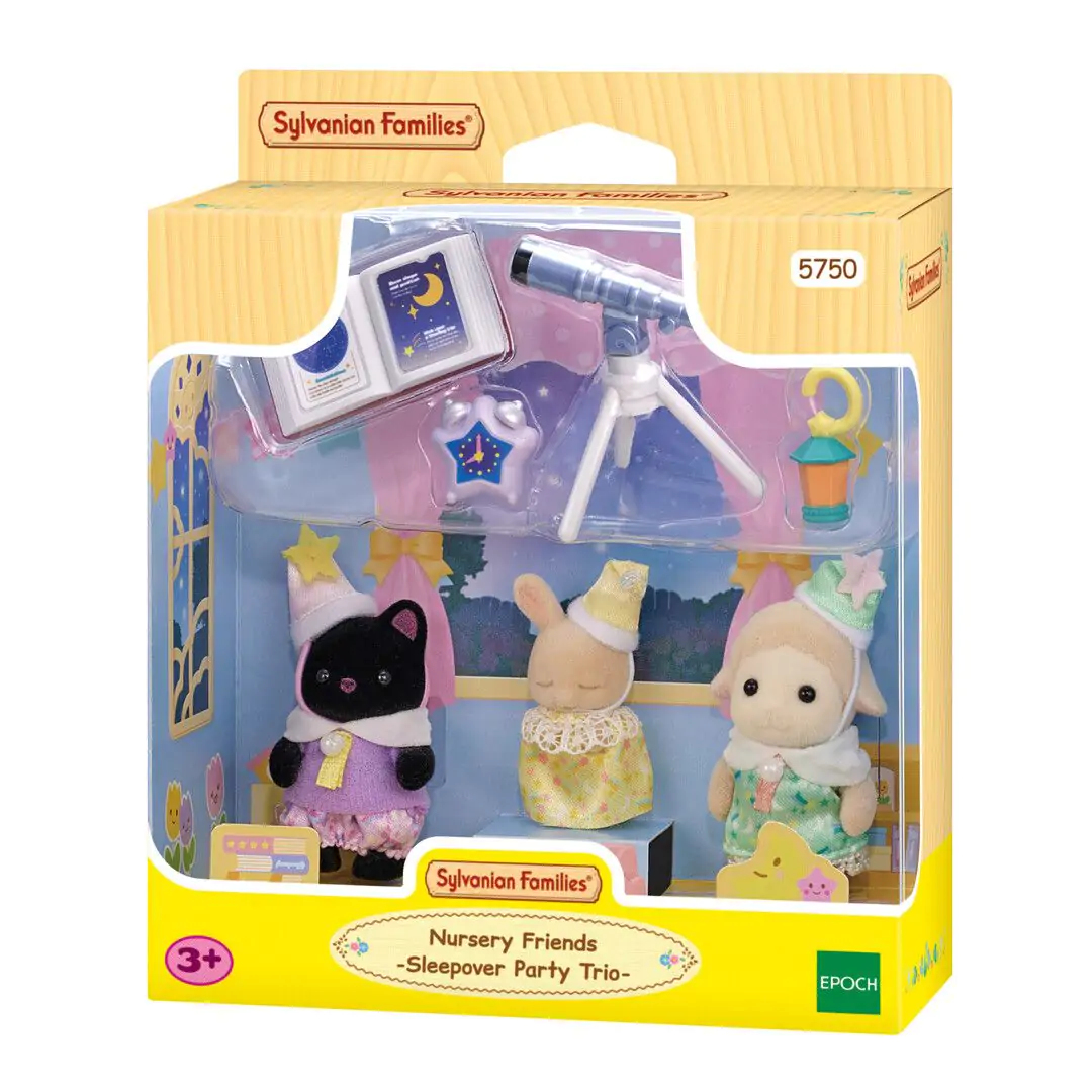 Sylvanian Families 5750 Trio Peutervriendjespyama