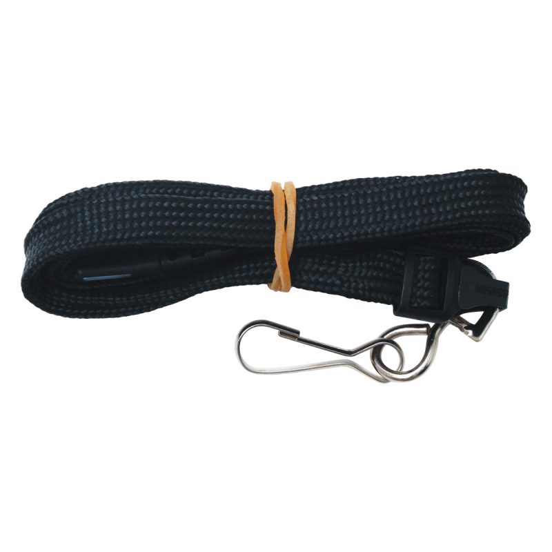Sleutelhanger Lanyard Zwart