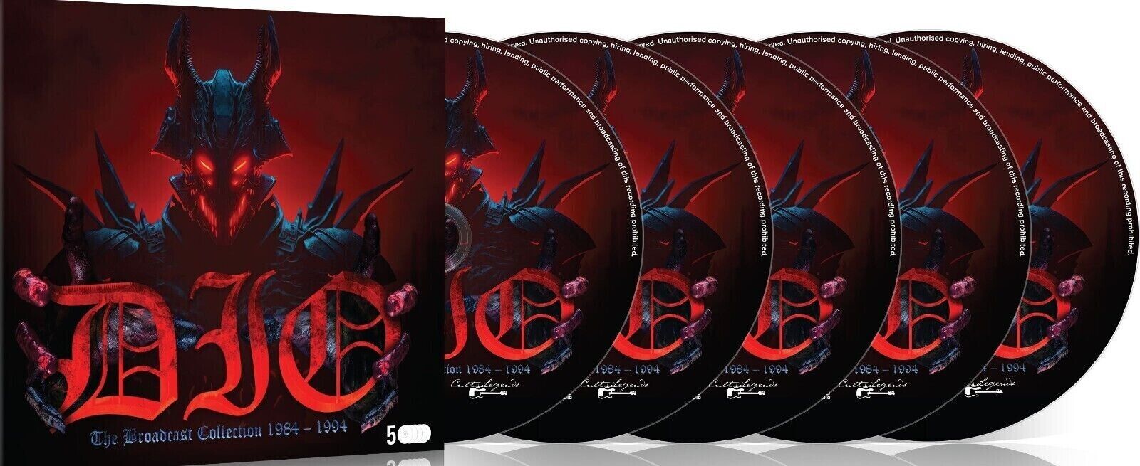 Dio 1984 tot 1994 - 5CD The Broadcast Collection