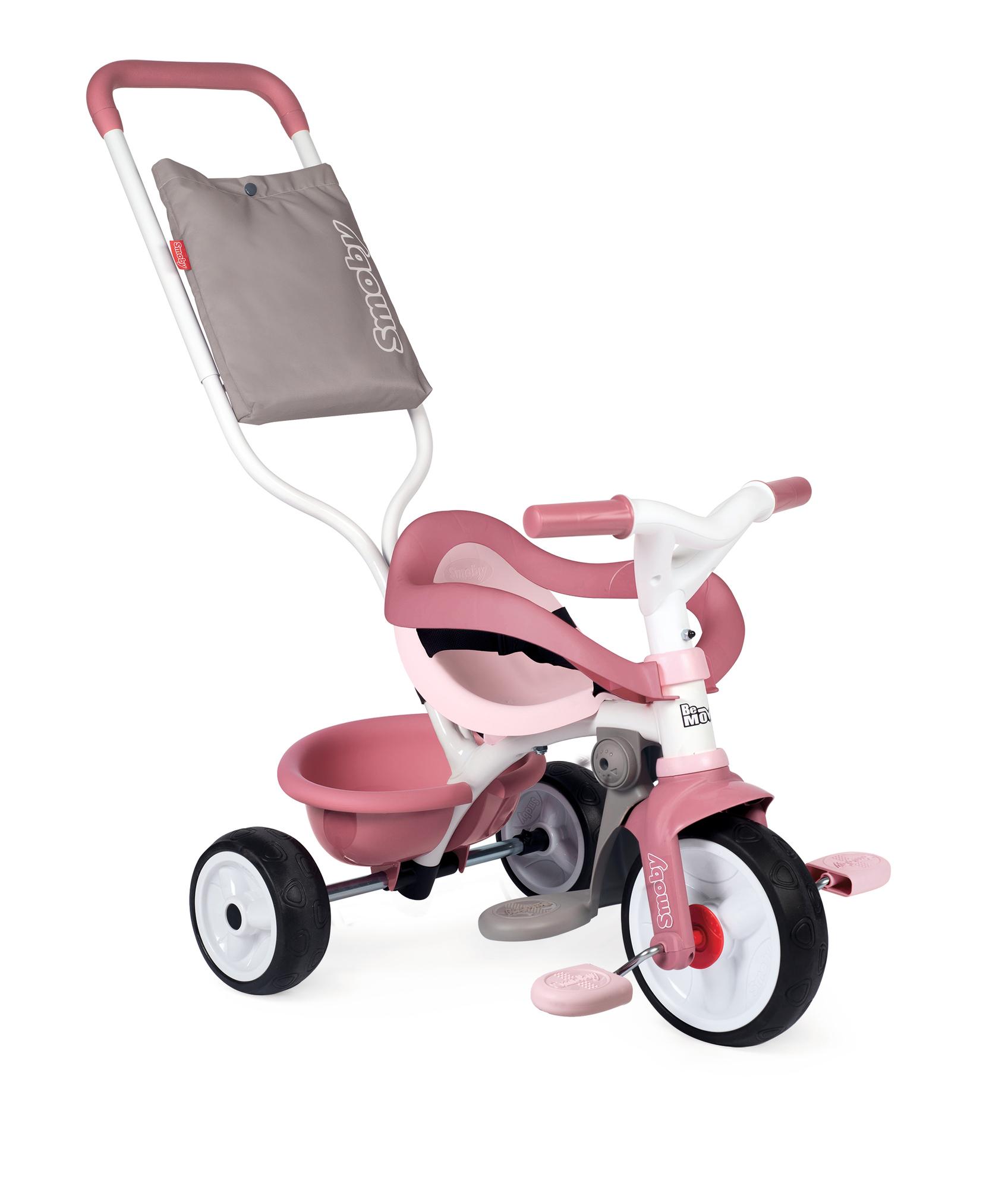 Smoby Be Move Comfort Driewieler 3-in-1 Roze
