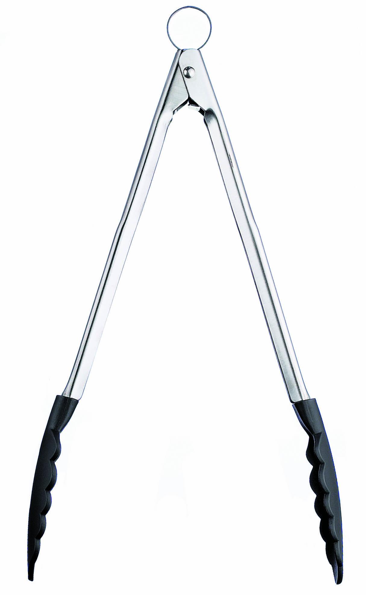 Cuisipro Serveertang 30.5cm -  RVS/Silicone - Antikleef