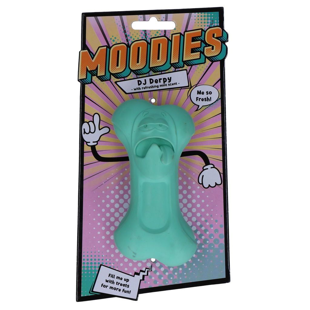 Moodies DJ Derpy Kauwbot met Geur - Verkwikkende Munt