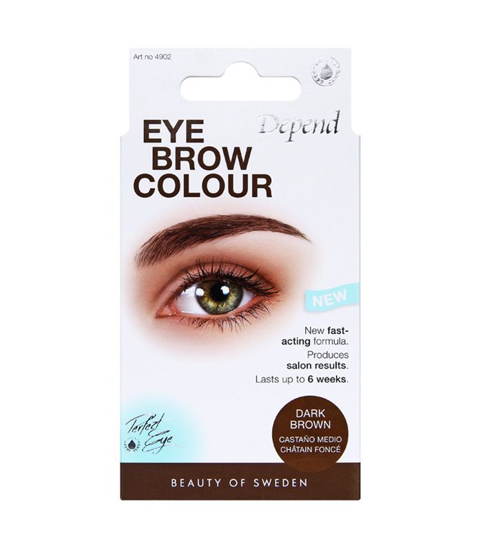 Depend eyebrow colour dark brown