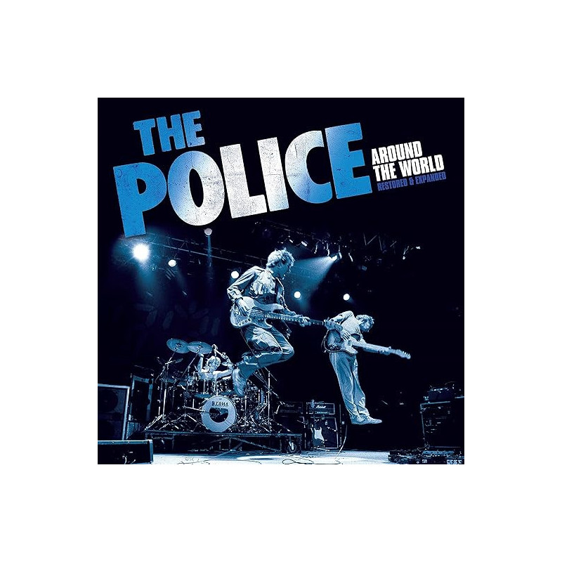 The Police - Around The World LP Restored & Expanded Blue Vinyl Edition