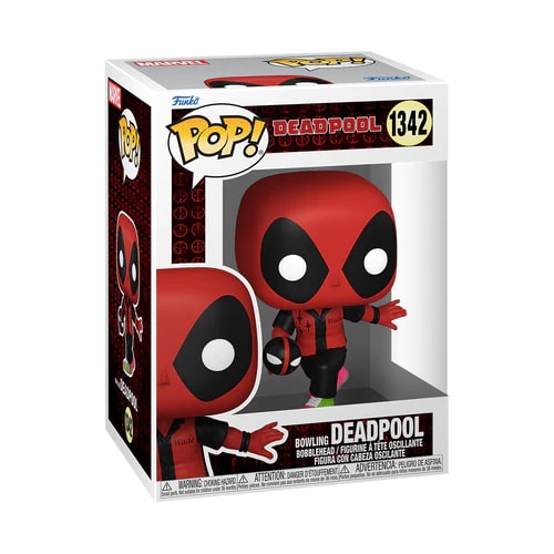 Funko Pop! Movies Marvel - Deadpool: Bowling Deadpool 1342 Funko Pop! Movies Marvel - Deadpool: Bowling Deadpool 1342