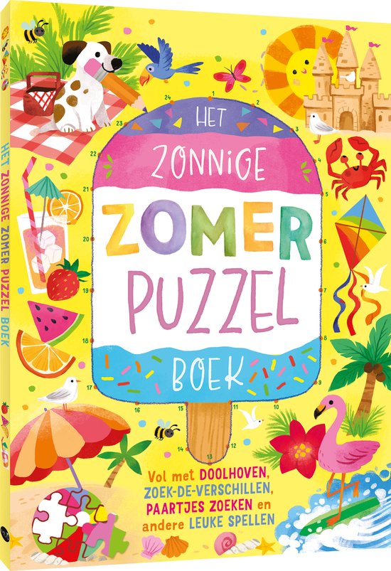 Het zonnige Puzzelboek 7+