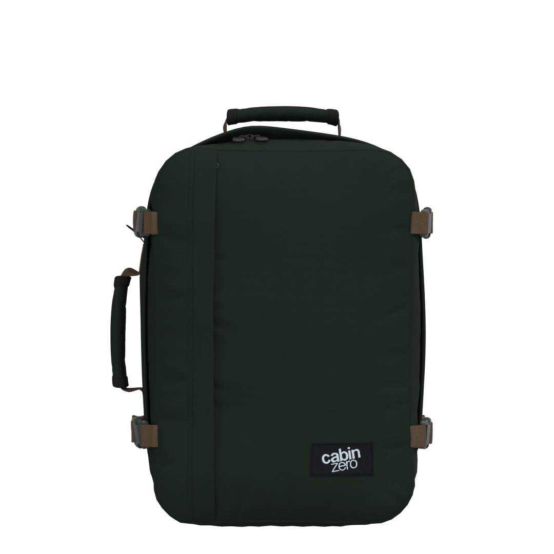 CabinZero Rugzak Classic 36 l Black Sand - 45x31x20 cm - Cabincase - Underseater