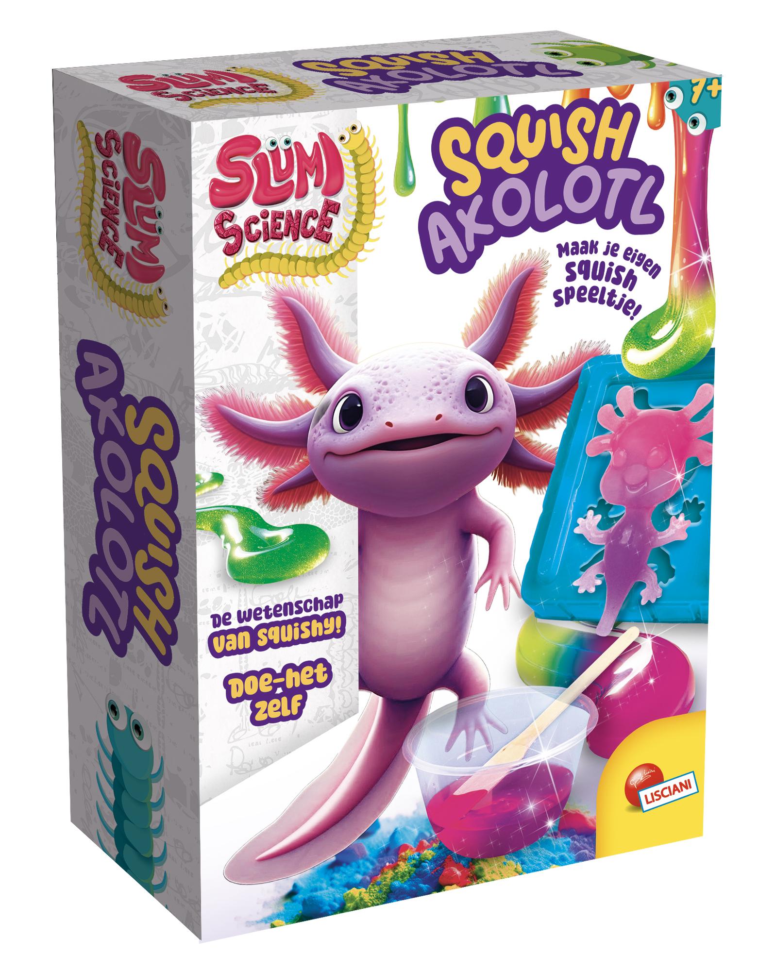 slumi Science Pocket, maak je eigen Squichy, Axolotl