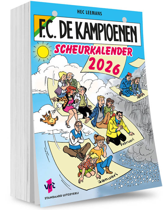 Scheurkalender 2026 F.C. De Kampioenen