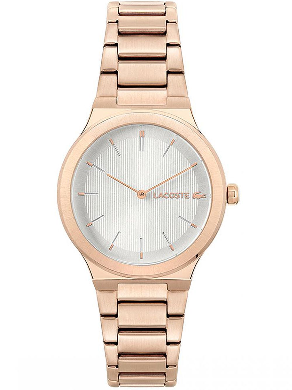 Lacoste Polshorloge Dames Chelsea Rose Goud/Zilver