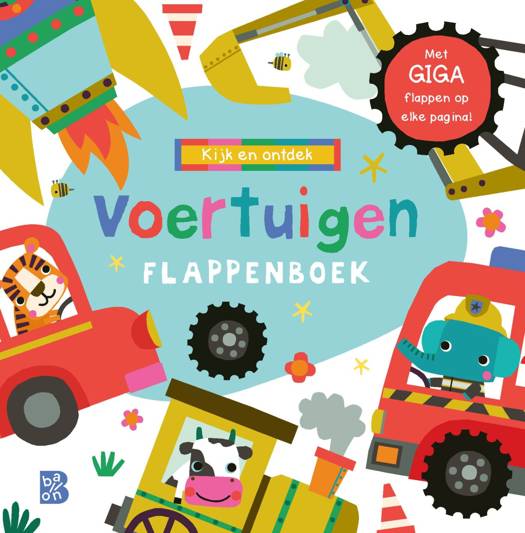 Flappenboek Kijk en ontdek - Voertuigen +j