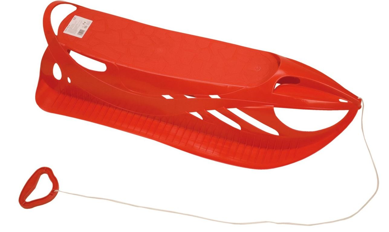 Nijdam Snowjet plastic slee rood