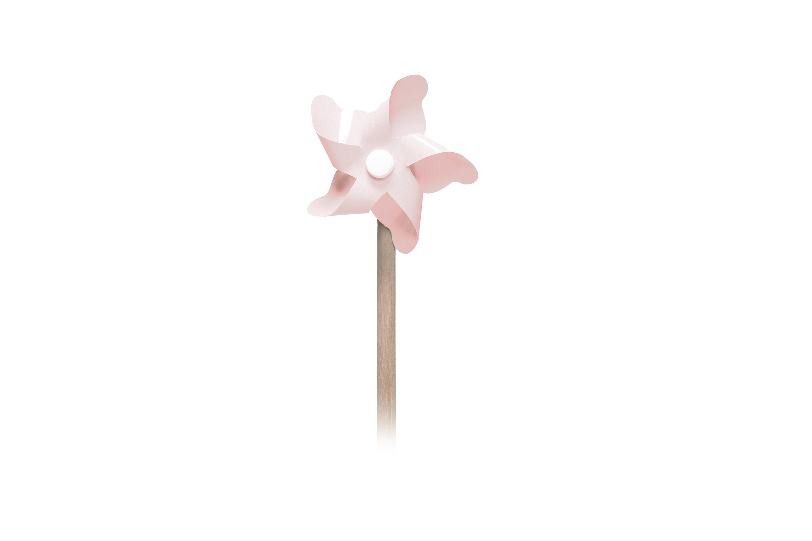Objects Potlood Windmolen Soft Pink - 6 stuks