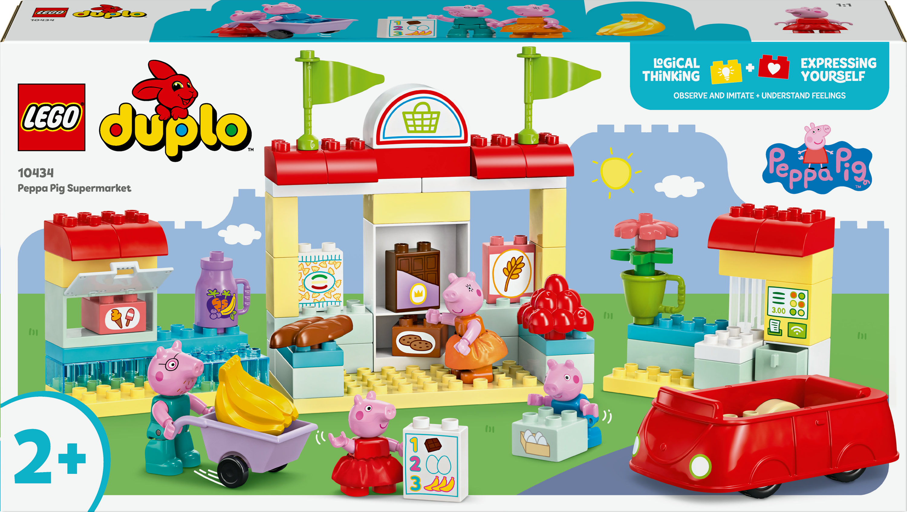 Aankomende LEGO Duplo Peppa Pig sets LEGO Duplo 10434 Peppa Big supermarkt