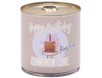 Cancake Happy Birthday Cinnamon Cake