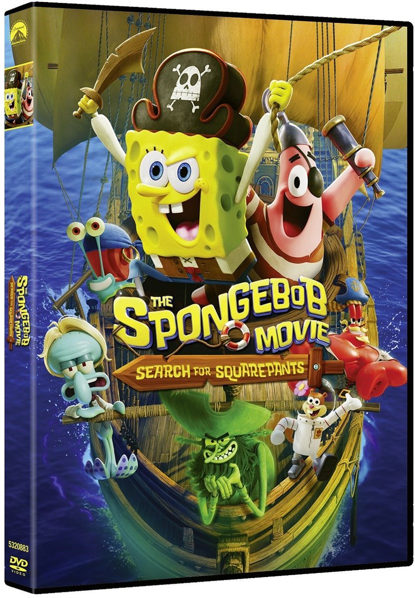 The Spongebob Movie - Search for The Squarepants DVD