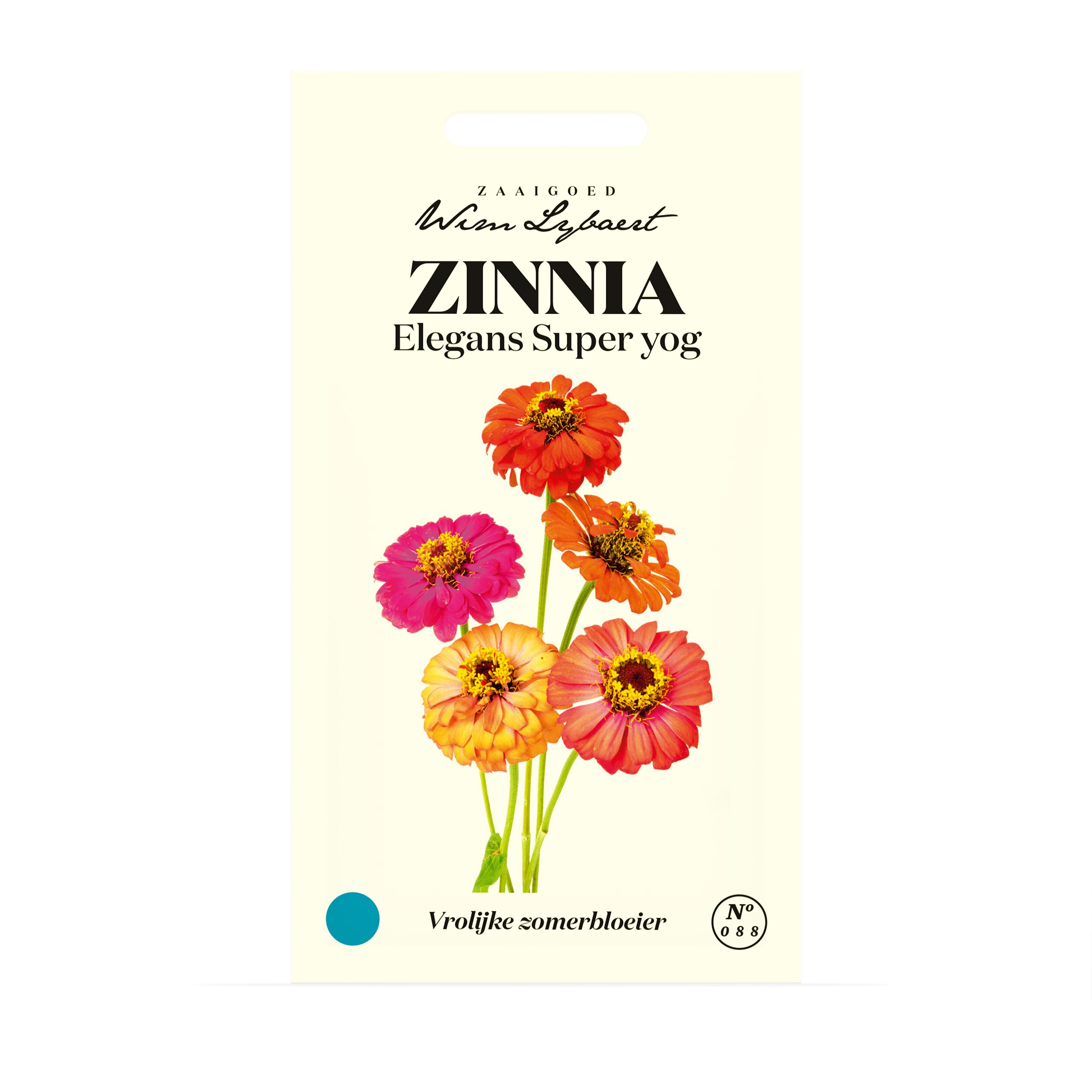 Zaaigoed Zinnia Elegans Super Yoga Wim Lybaert