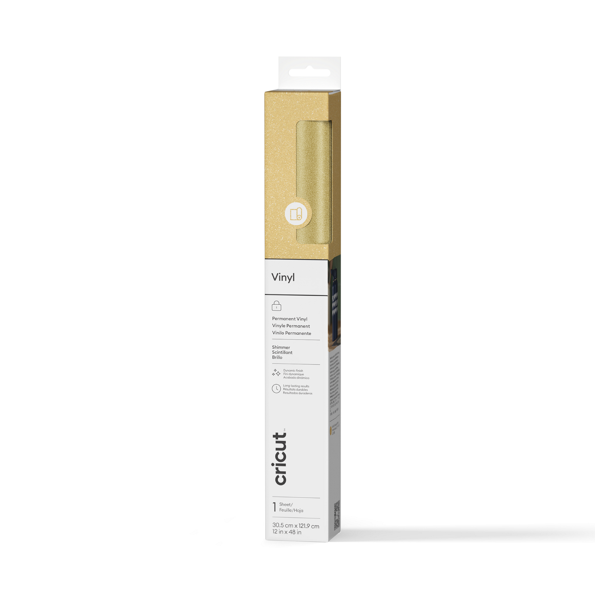 Cricut Shimmer Vinyl 30x120cm (Gold)