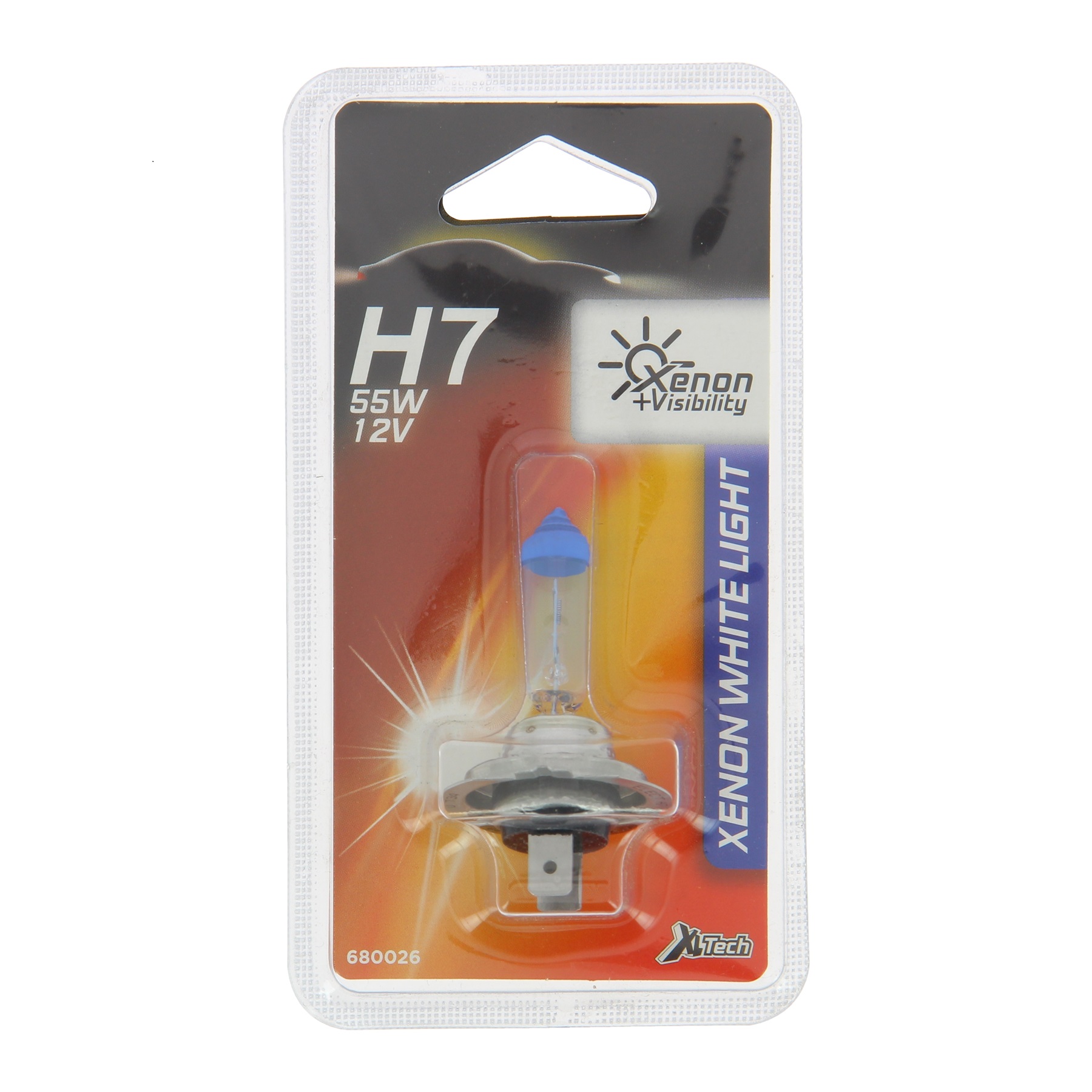 XLTech Whitelight Gloeilamp Verstraler H7