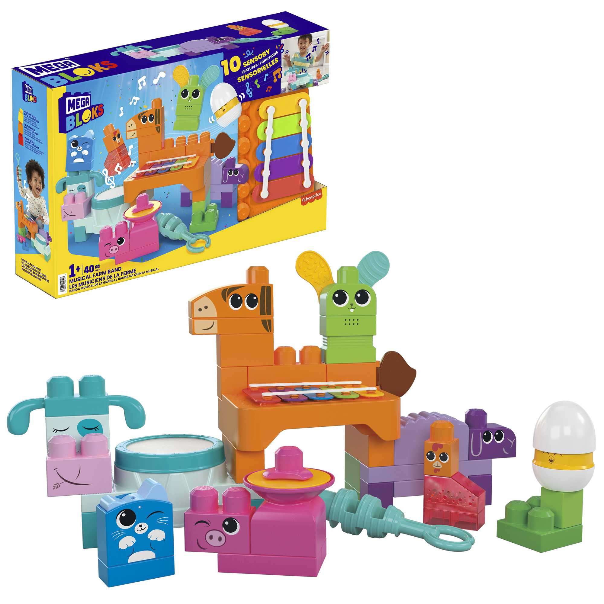 Mega Bloks Musical Farm Band