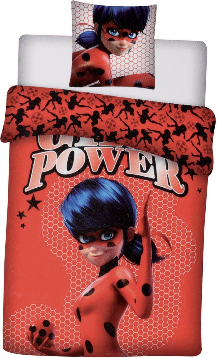 Miraculous Dekbedovertrek 140x200 cm Microfiber