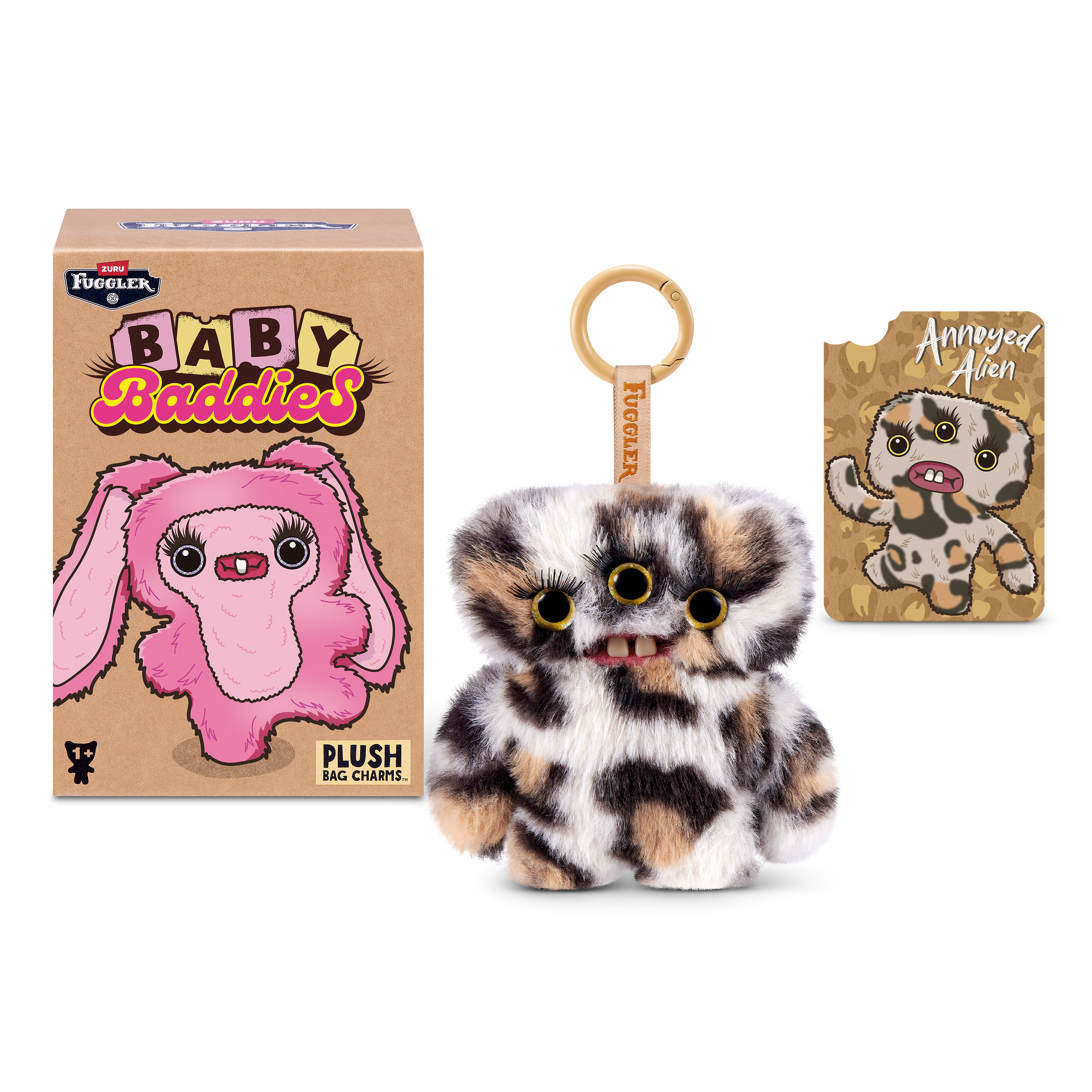 Fuggler Funny Ugly Monsters, Sleutelhangers  prijs per stuk