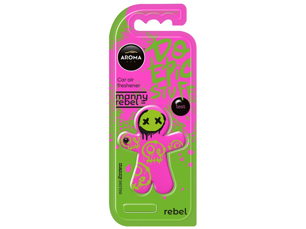 Aroma Car Luchtverfrisser Manny Rebel Sparkling Cherry
