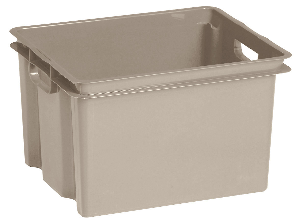 Keter Opbergbox Crownest Taupe 30l - 42.6x36x26 cm