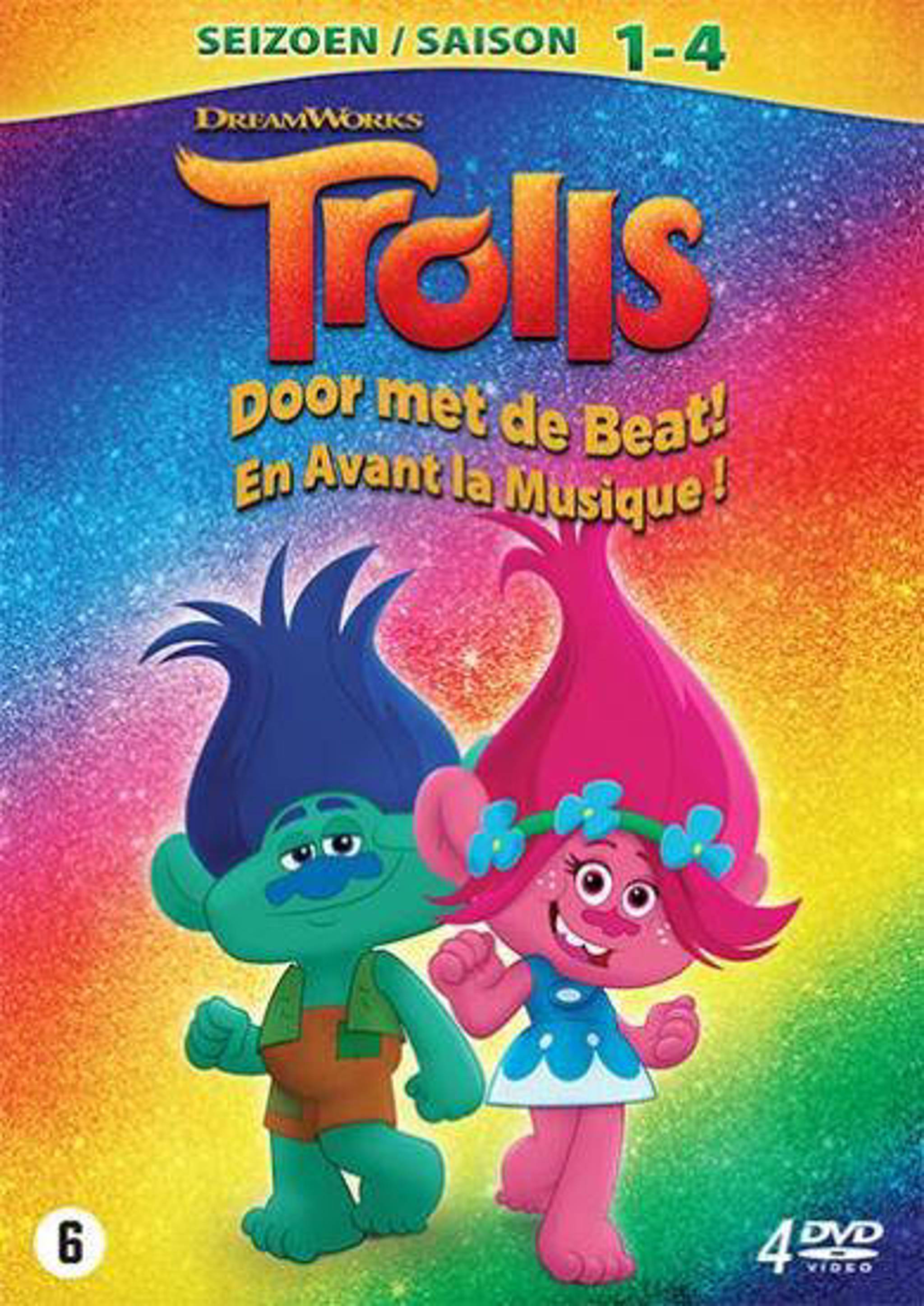 Trolls: The Beat goes on - Seizoen 1-4 4DVD Box