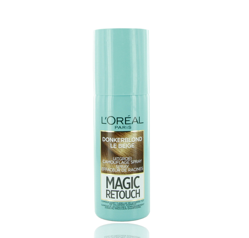 L'Oréal Magic Retouch Haarkleuring Camoufleert Uitgroei Donkerblond 75 ml