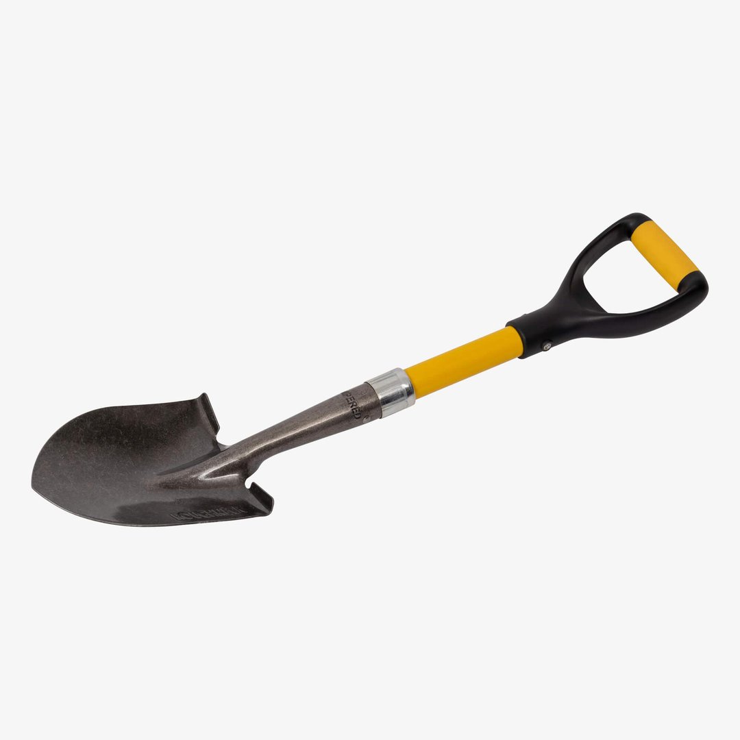 Roughneck Micro Shovel Kleine Spade Met ronde punt