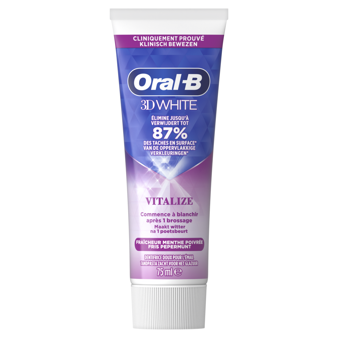 Oral B Tandpasta 3D White Vitalize 75 ml