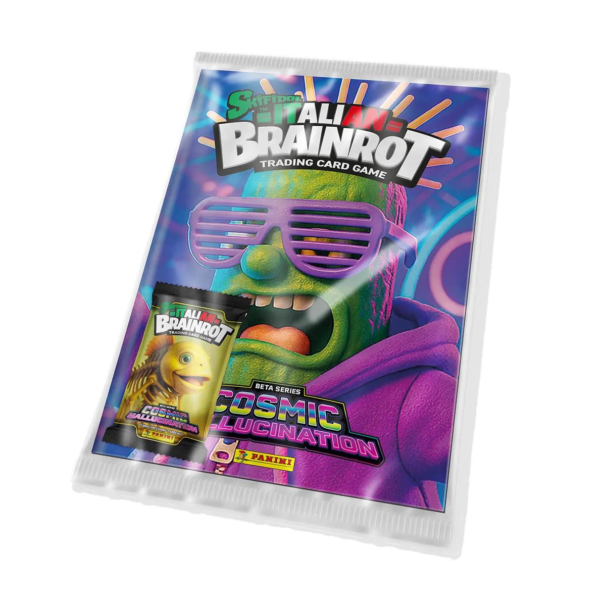 Panini Italian Brainrot 2 Album  + Trading Cards Starter Pack 1 pakket