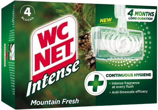 WC-Net Wc Blok 4X34 g Intense Mountain Fresh