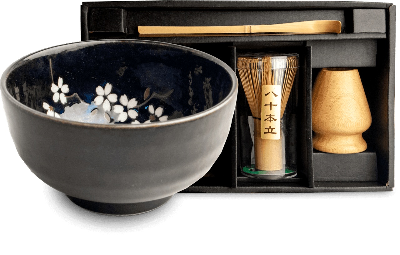 Edo Japan Matcha Set XL Anemone Blue