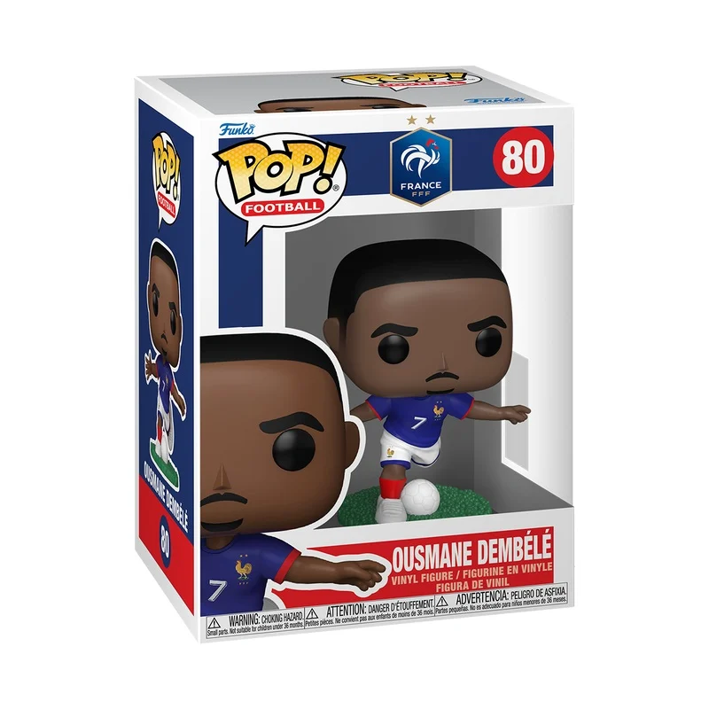 Funko Pop! Football - France: Ousmane Dembélé 80