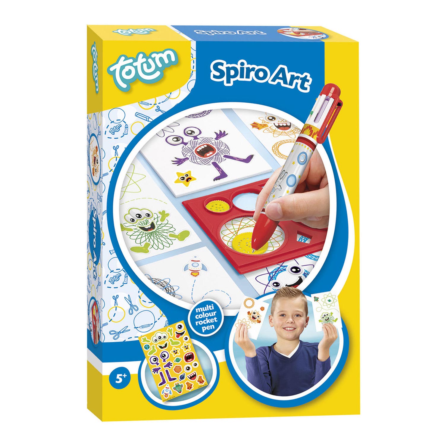 Totum, Tekeningen maken met Spirograaf Spiro-Art