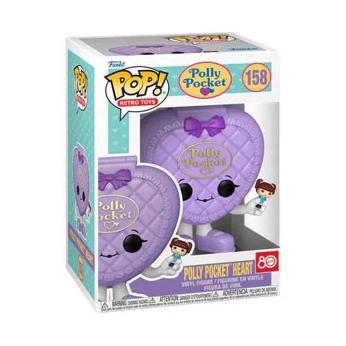 Funko Pop! Retro Toys - Polly Pocket: Polly Pocket Heart 158 Funko Pop! Retro Toys - Polly Pocket: Polly Pocket Heart 158