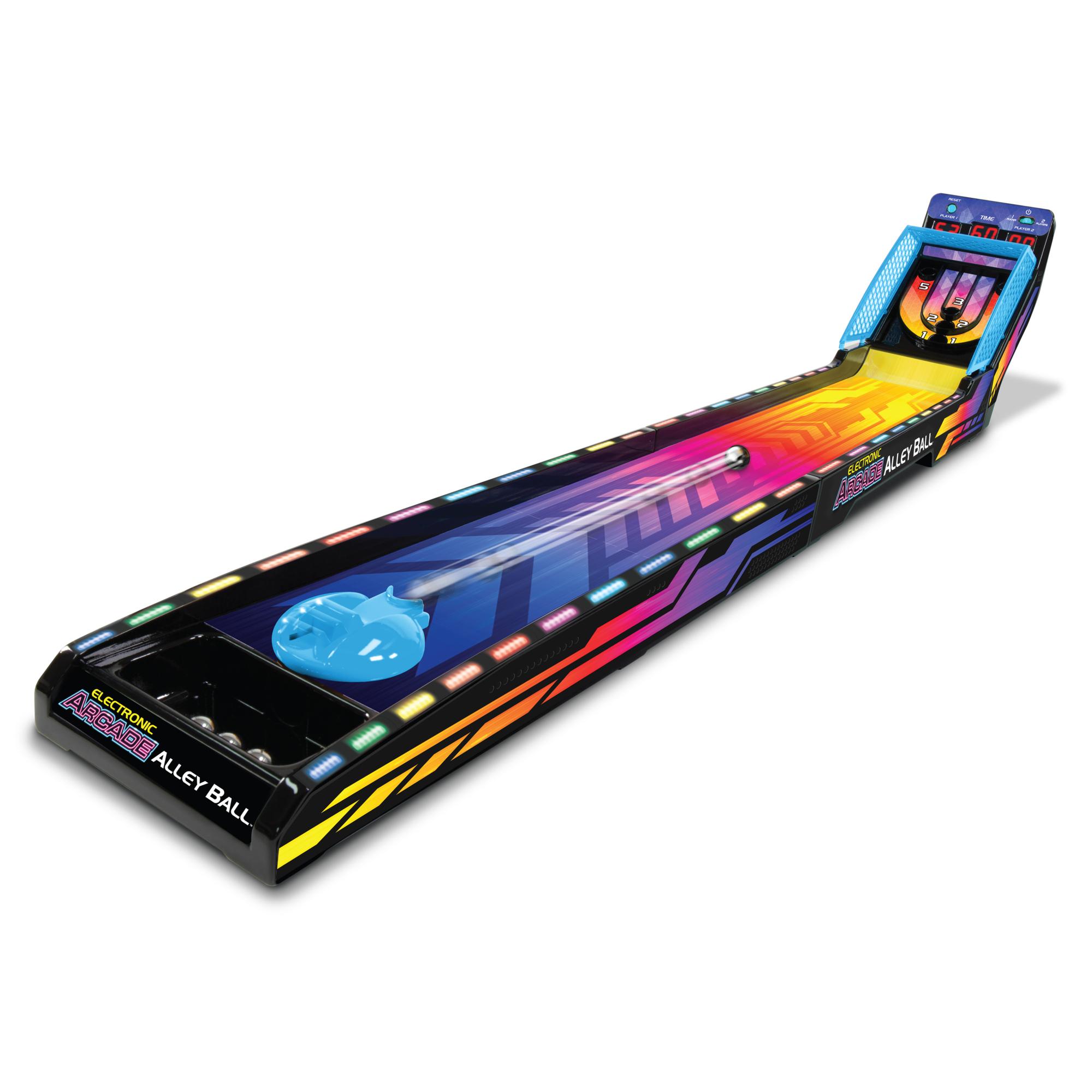 Arcade Alley Ball Neon, baan met balletje en doel